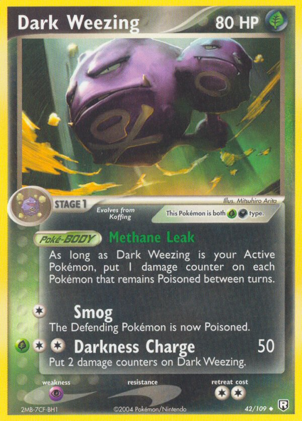 Dark Weezing (42/109) [EX: Team Rocket Returns] | Fandemonia Ltd