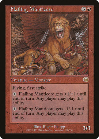 Flailing Manticore [Mercadian Masques] | Fandemonia Ltd