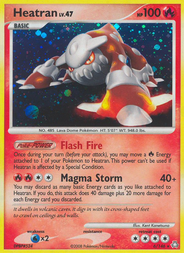 Heatran (6/146) [Diamond & Pearl: Legends Awakened] | Fandemonia Ltd