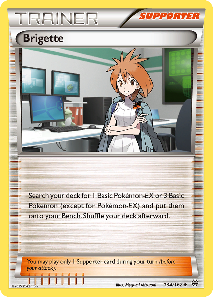 Brigette (134/162) [XY: BREAKthrough] | Fandemonia Ltd