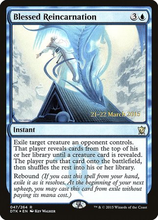 Blessed Reincarnation [Dragons of Tarkir Promos] | Fandemonia Ltd