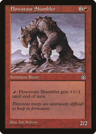 Flowstone Shambler [Stronghold] | Fandemonia Ltd