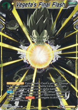 Vegeta's Final Flash [BT9-133] | Fandemonia Ltd