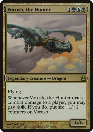 Vorosh, the Hunter (Oversized) [Commander 2011 Oversized] | Fandemonia Ltd