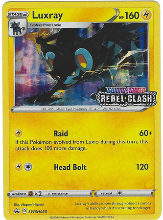 Luxray (SWSH023) (Prerelease Promo) [Sword & Shield: Black Star Promos] | Fandemonia Ltd