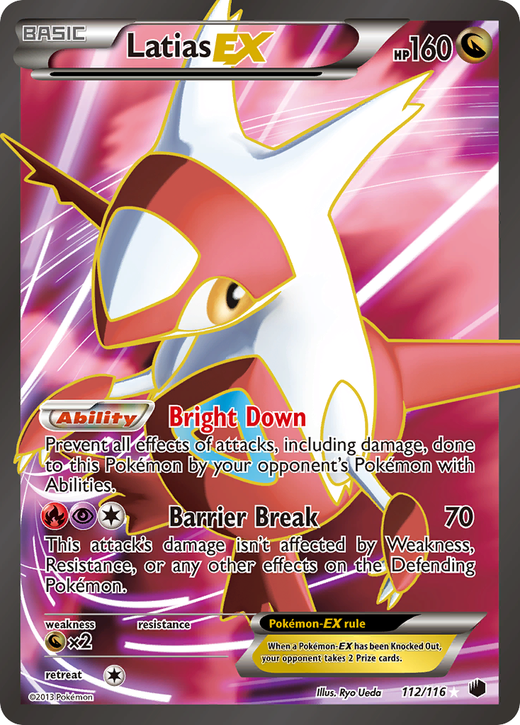 Latias EX (112/116) [Black & White: Plasma Freeze] | Fandemonia Ltd