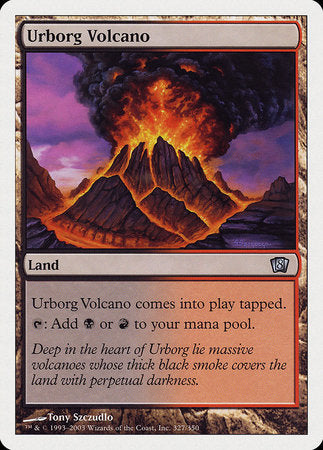 Urborg Volcano [Eighth Edition] | Fandemonia Ltd