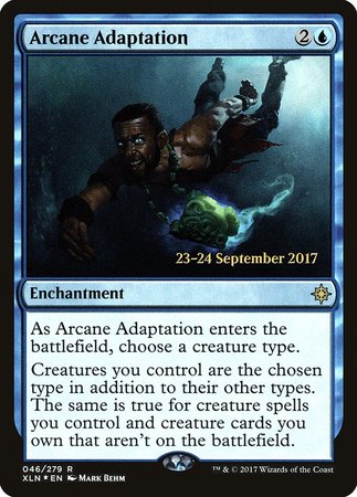 Arcane Adaptation [Ixalan Promos] | Fandemonia Ltd