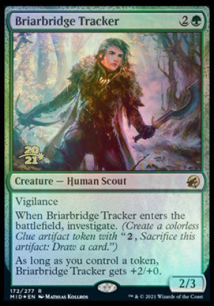 Briarbridge Tracker [Innistrad: Midnight Hunt Prerelease Promos] | Fandemonia Ltd