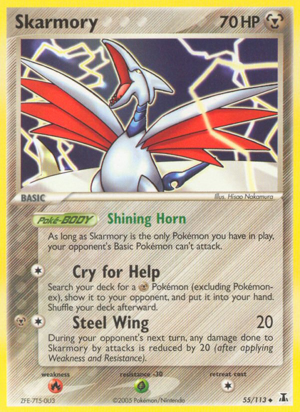 Skarmory (55/113) [EX: Delta Species] | Fandemonia Ltd