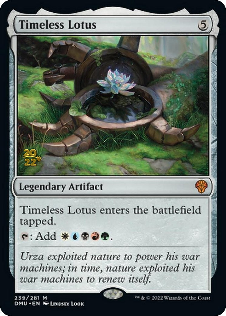 Timeless Lotus [Dominaria United Prerelease Promos] | Fandemonia Ltd