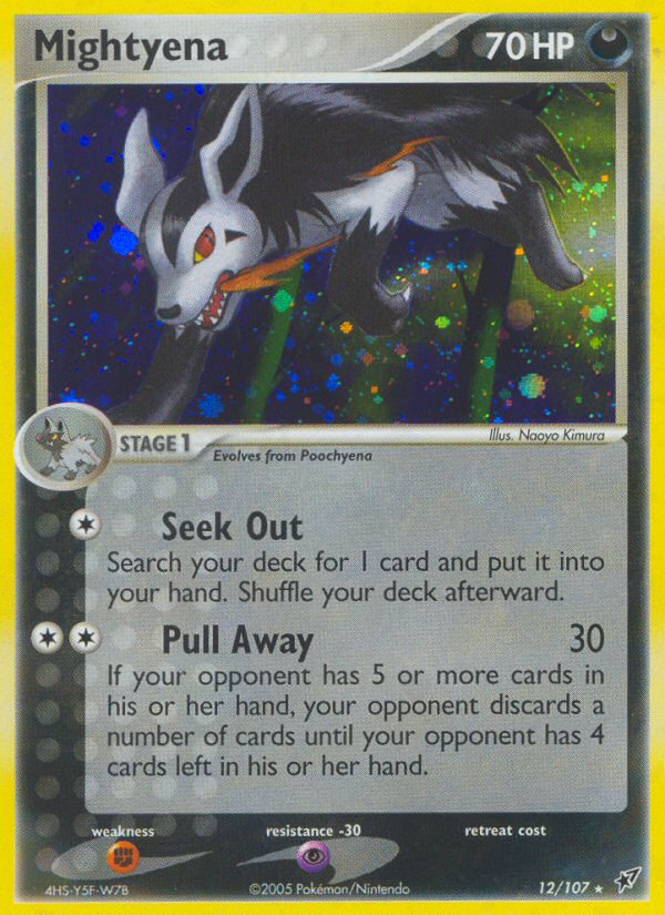 Mightyena (12/107) [EX: Deoxys] | Fandemonia Ltd