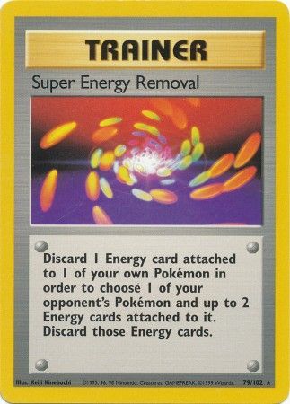 Super Energy Removal (79/102) [Base Set Unlimited] | Fandemonia Ltd