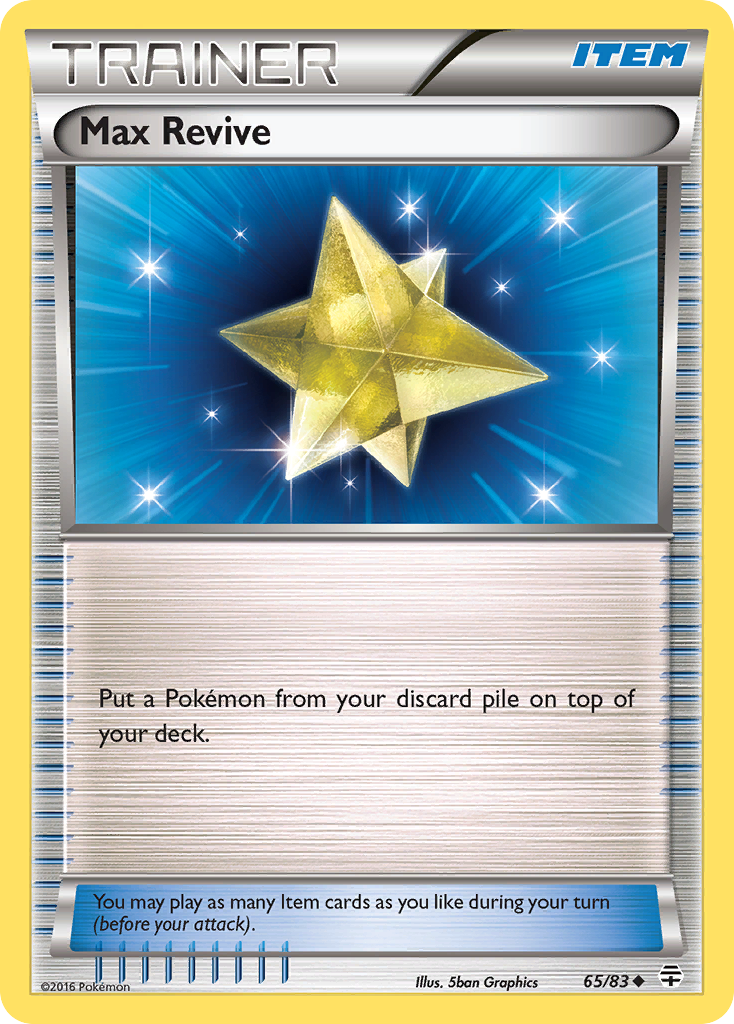 Max Revive (65/83) [XY: Generations] | Fandemonia Ltd