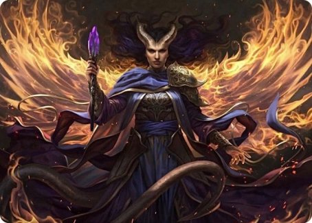 Farideh, Devil's Chosen Art Card [Dungeons & Dragons: Adventures in the Forgotten Realms Art Series] | Fandemonia Ltd