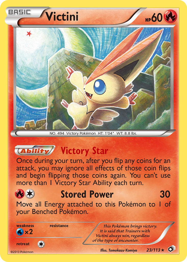 Victini (23/113) [Black & White: Legendary Treasures] | Fandemonia Ltd