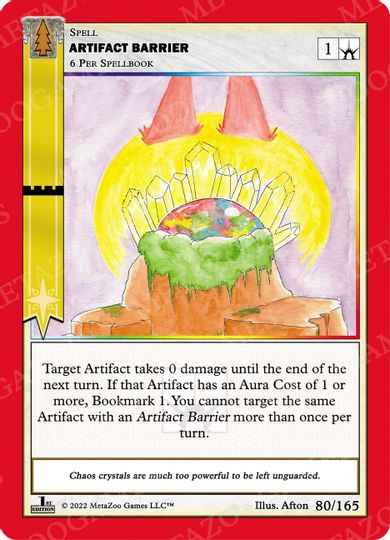 Artifact Barrier [Cryptid Nation: Wilderness] | Fandemonia Ltd