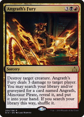 Angrath's Fury [Rivals of Ixalan] | Fandemonia Ltd