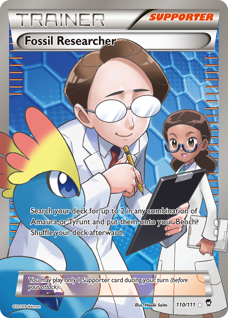 Fossil Researcher (110/111) [XY: Furious Fists] | Fandemonia Ltd