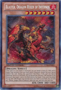 Blaster, Dragon Ruler of Infernos [CT10-EN002] Secret Rare | Fandemonia Ltd