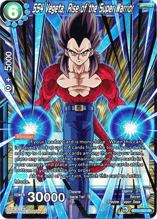 SS4 Vegeta, Rise of the Super Warrior [BT11-052] | Fandemonia Ltd