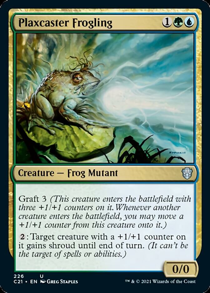 Plaxcaster Frogling [Commander 2021] | Fandemonia Ltd