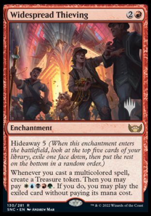 Widespread Thieving (Promo Pack) [Streets of New Capenna Promos] | Fandemonia Ltd