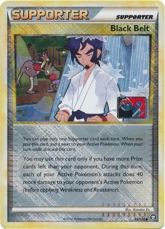 Black Belt (85/102) (League Promo) [HeartGold & SoulSilver: Triumphant] | Fandemonia Ltd