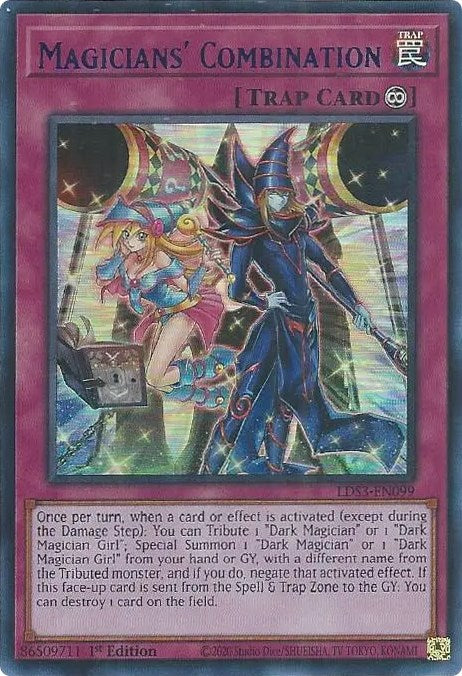 Magicians' Combination (Blue) [LDS3-EN099] Ultra Rare | Fandemonia Ltd