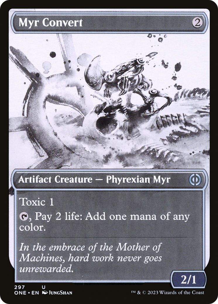 Myr Convert (Showcase Ichor) [Phyrexia: All Will Be One] | Fandemonia Ltd