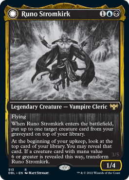 Runo Stromkirk // Krothuss, Lord of the Deep [Innistrad: Double Feature] | Fandemonia Ltd