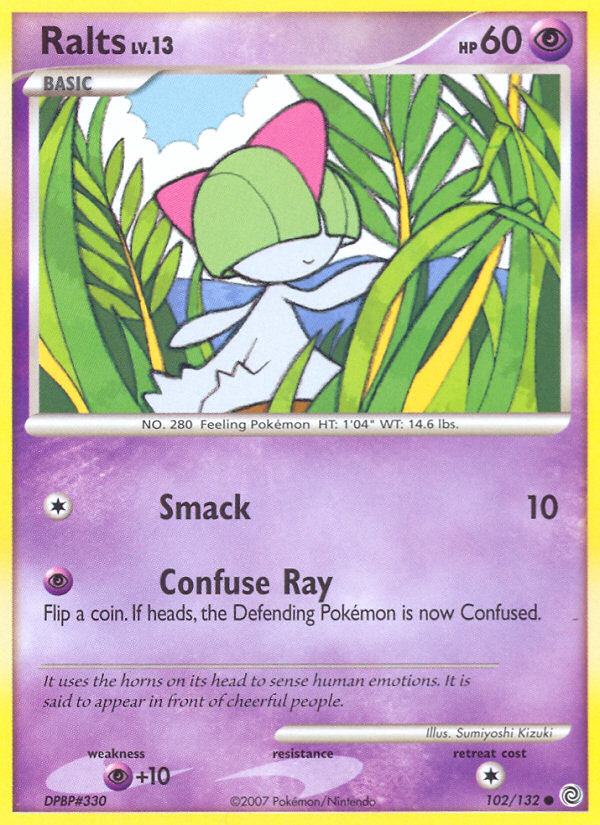 Ralts (102/132) [Diamond & Pearl: Secret Wonders] | Fandemonia Ltd