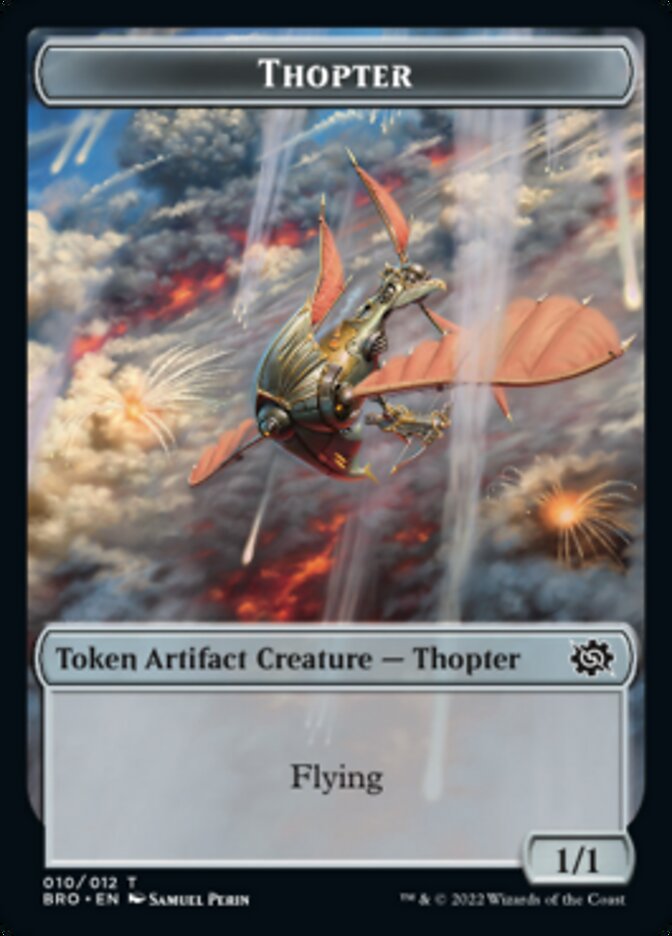 Thopter Token [The Brothers' War Tokens] | Fandemonia Ltd