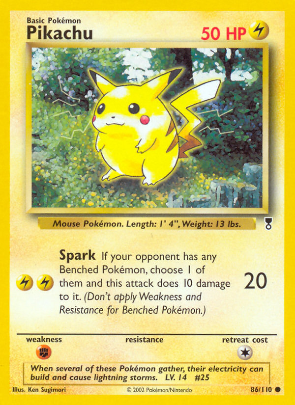 Pikachu (86/110) [Legendary Collection] | Fandemonia Ltd