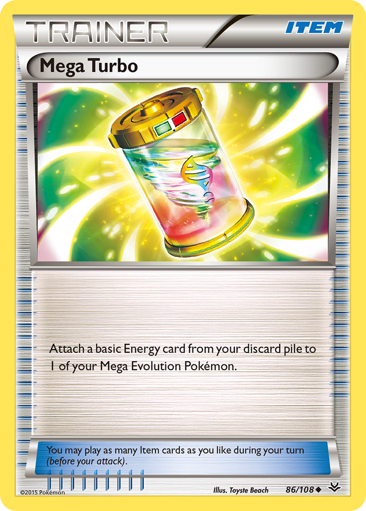 Mega Turbo (86/108) [XY: Roaring Skies] | Fandemonia Ltd