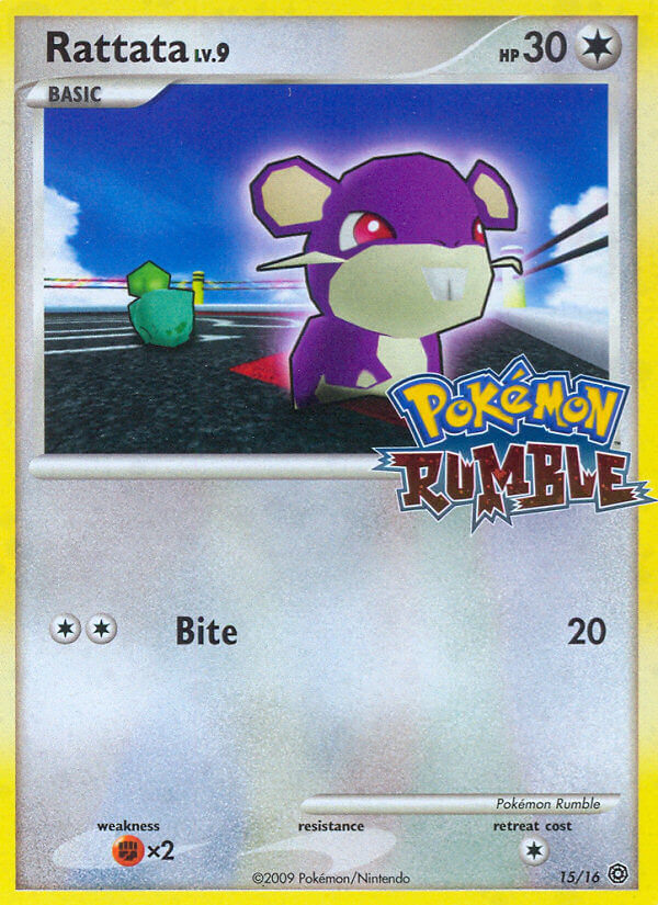 Rattata (15/16) [Pokémon Rumble] | Fandemonia Ltd