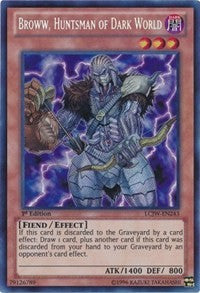 Broww, Huntsman of Dark World [LCJW-EN243] Secret Rare | Fandemonia Ltd