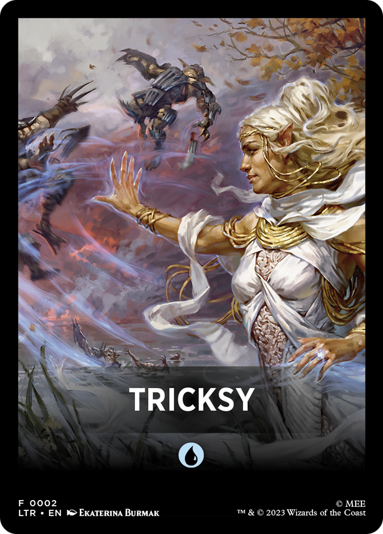 Tricksy Theme Card [The Lord of the Rings: Tales of Middle-Earth Tokens] | Fandemonia Ltd