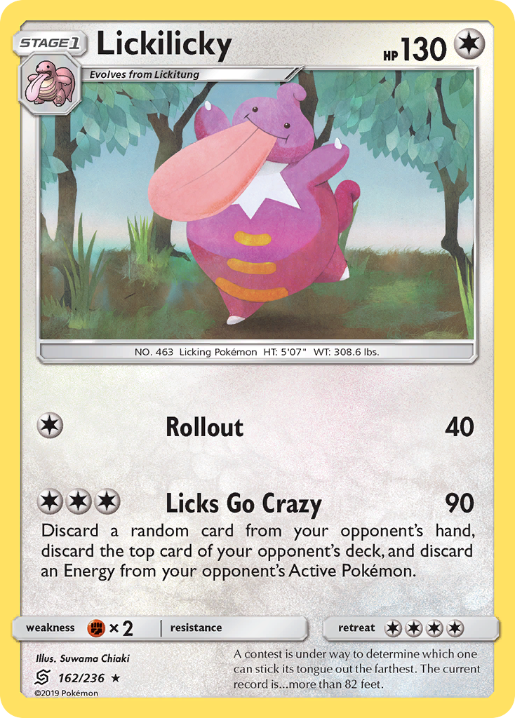 Lickilicky (162/236) [Sun & Moon: Unified Minds] | Fandemonia Ltd