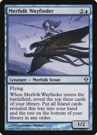 Merfolk Wayfinder [Zendikar] | Fandemonia Ltd