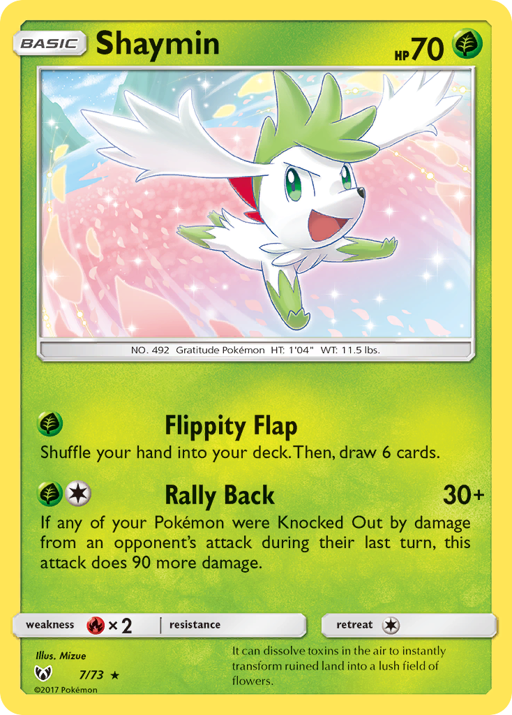 Shaymin (7/73) [Sun & Moon: Shining Legends] | Fandemonia Ltd