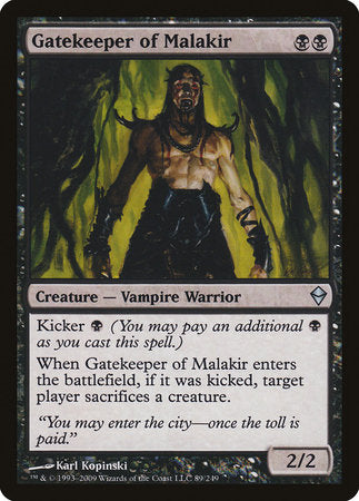 Gatekeeper of Malakir [Zendikar] | Fandemonia Ltd