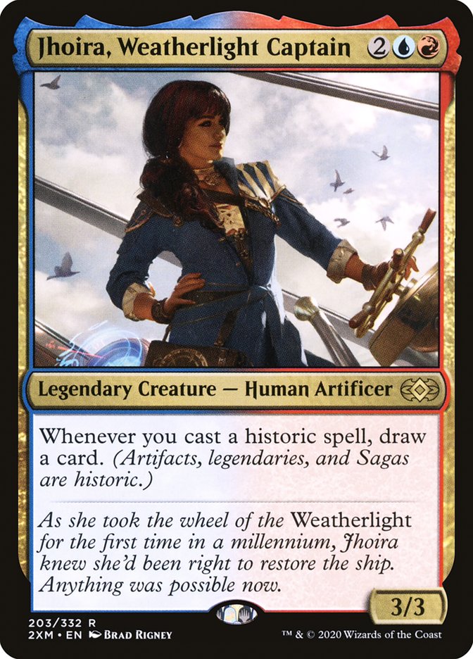 Jhoira, Weatherlight Captain [Double Masters] | Fandemonia Ltd