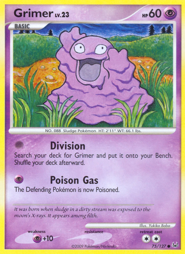 Grimer (75/127) [Platinum: Base Set] | Fandemonia Ltd