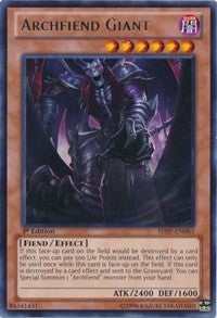 Archfiend Giant [SHSP-EN083] Rare | Fandemonia Ltd