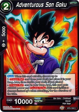 Adventurous Son Goku (BT5-106) [Miraculous Revival] | Fandemonia Ltd