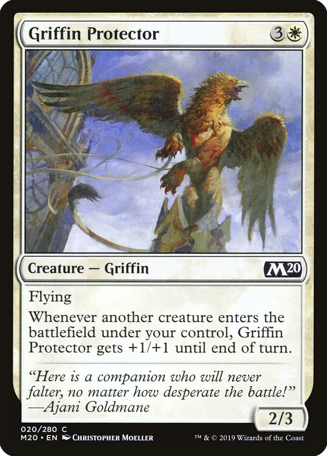 Griffin Protector [Core Set 2020] | Fandemonia Ltd