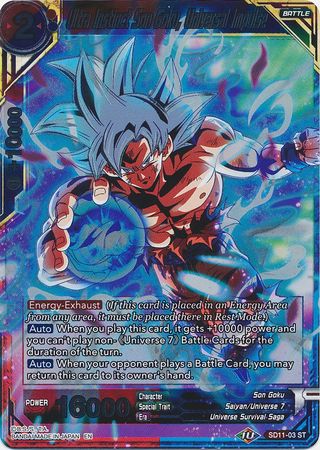 Ultra Instinct Son Goku, Universal Impulse (Gold Stamped) (Starter Deck Exclusive) (SD11-03) [Universal Onslaught] | Fandemonia Ltd