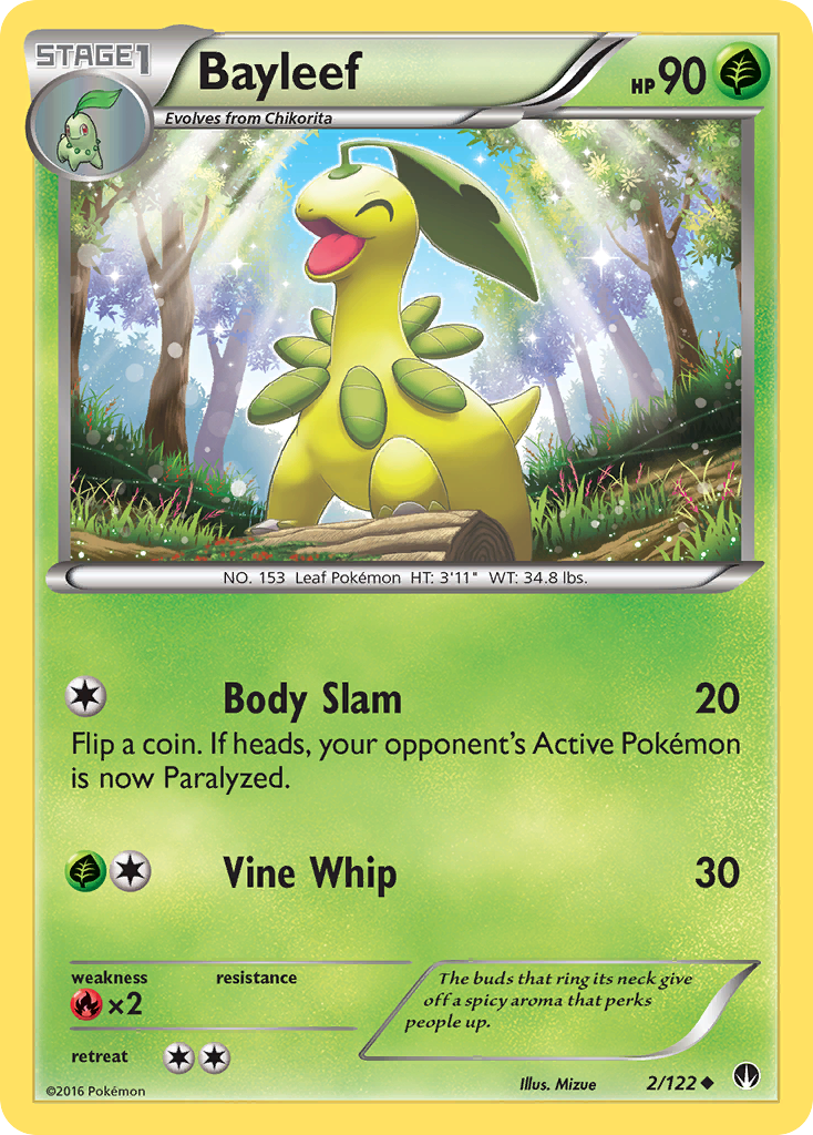 Bayleef (2/122) [XY: BREAKpoint] | Fandemonia Ltd