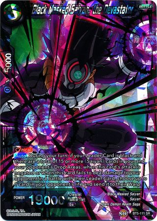 Black Masked Saiyan, the Devastator (BT5-111) [Miraculous Revival] | Fandemonia Ltd